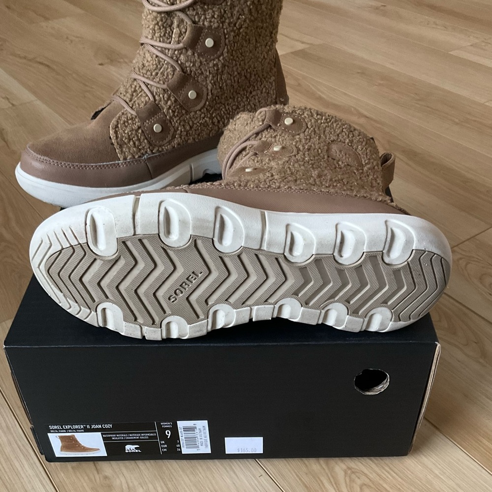 Same day shipping! NIB Sorel Explorer II Joan Cozy Size 9 - Picture 5 of 6